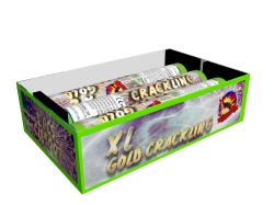 XL Gold crackling 3 Stcke 30 mm