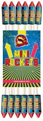 Mini rockets 15 mm 12 Stcke