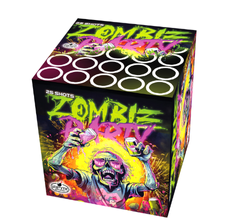Zombie party 25 Schuss 36 mm