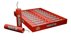 Monster red 20Stcke