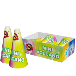 Mini Vulkan 4 Stcke
