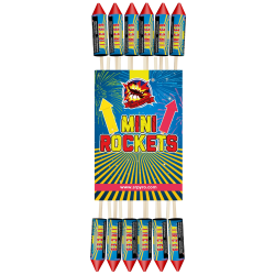 Mini rockets 15 mm 12 Stcke