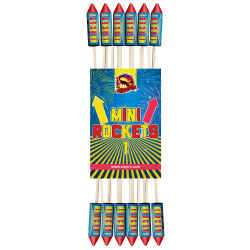 Mini rockets 18,5 mm 12 Stcke