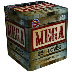 Mega 25 Schuss 50 mm