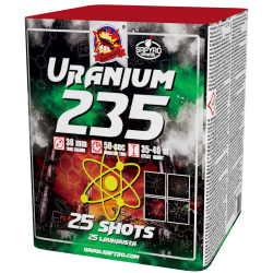 Uranium 235 25 Schuss 38 mm