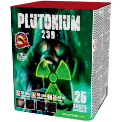 Plutonium 239 25 Schuss 38 mm