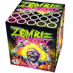 Zombie Party 25 Schuss 36 mm