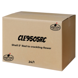 Shell 5" rot to crackling flower 125mm